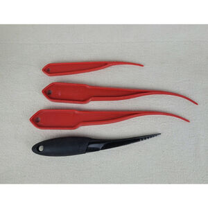 Shrimp Peeler Deveiner Cleaner Tools 4 total